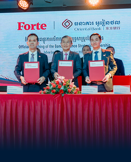 Oriental Bank and Forte join hands to provide financial and insurance solutions